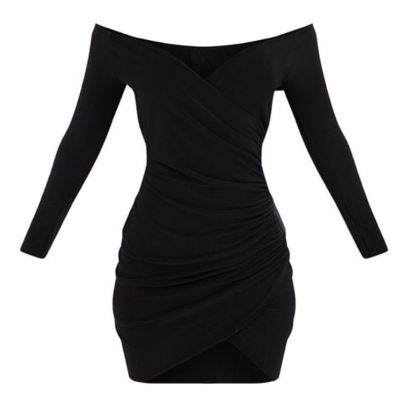 Sweetheart off the should LBD shape dress - Picture 1 of 2